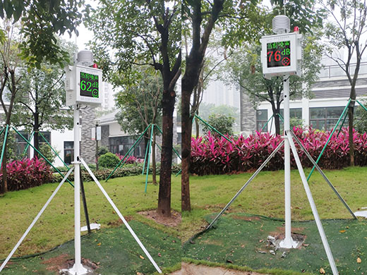 江门市某公园安装噪声自动监测-解决公园噪声扰民难题推动智慧公园建设