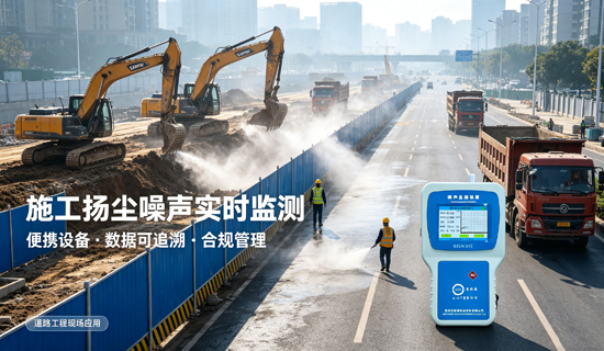 移动核查就用它｜扬尘噪声同步检测，数据可导出可定位