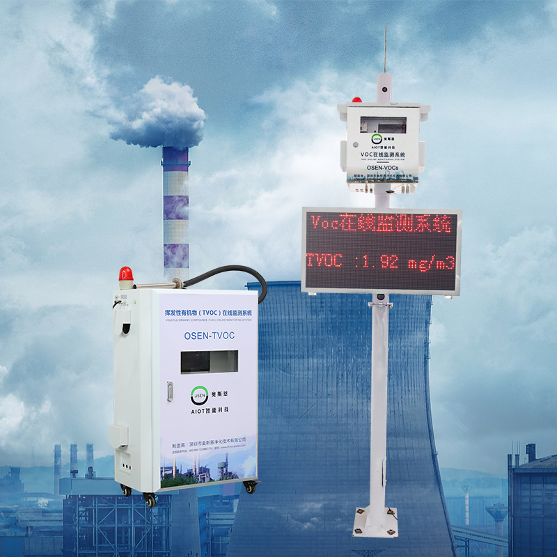 VOCs在线监测系统可以减少VOCs排放量，降低大气污染